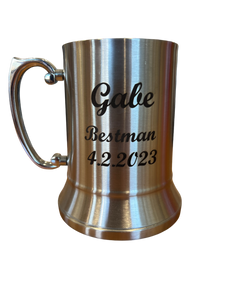 Stainless steel Tankard - Wooptooii
