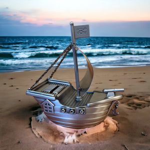 Pewter Pirate Ship