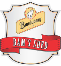 Load image into Gallery viewer, Bundaberg Rum Logo Custom Shield - Wooptooii