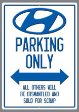 Load image into Gallery viewer, Car Parking Sign - Wooptooii