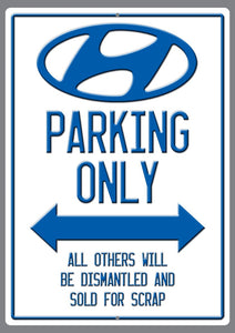 Car Parking Sign - Wooptooii