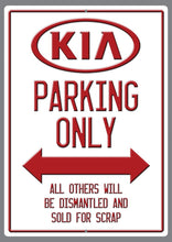 Load image into Gallery viewer, Car Parking Sign - Wooptooii