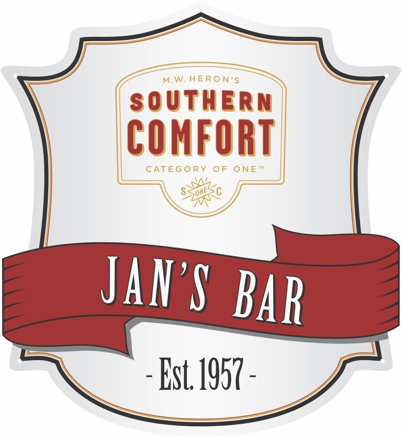 Southern Comfort Logo Custom Shield - Wooptooii