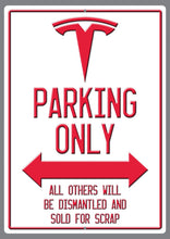 Load image into Gallery viewer, Car Parking Sign - Wooptooii
