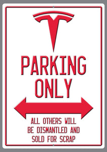 Car Parking Sign - Wooptooii