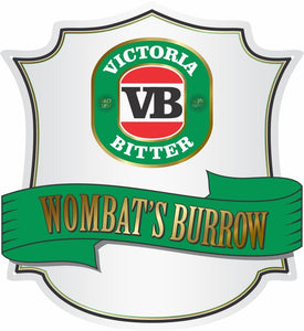 Victoria Bitter Logo Custom Shield - Wooptooii