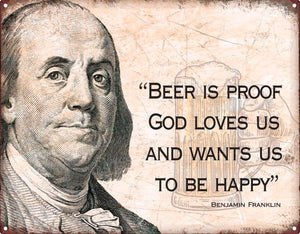 Beer is Proof Sign