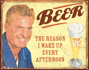 Beer is the Reason Sign - Wooptooii