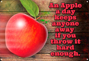 Apple a day Sign