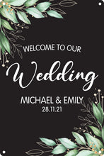 Load image into Gallery viewer, Wedding Sign - Leaf