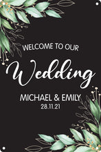 Load image into Gallery viewer, Wedding Sign - Leaf - Wooptooii