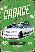 Load image into Gallery viewer, Custom Aged Garage Sign - Wooptooii