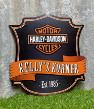 Load image into Gallery viewer, Harley Davidson Logo Custom Shield
